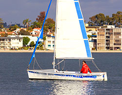 Boat Rentals | Catalina 16.5 Sailboat | MBSC San Diego, CA
