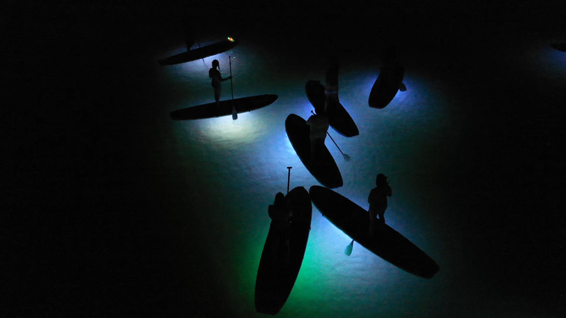 Tours & Classes | Glow Paddleboard Tour | Mission Bay Sportcenter